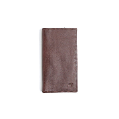 Executive Leather Long Wallet - Vintage Brown