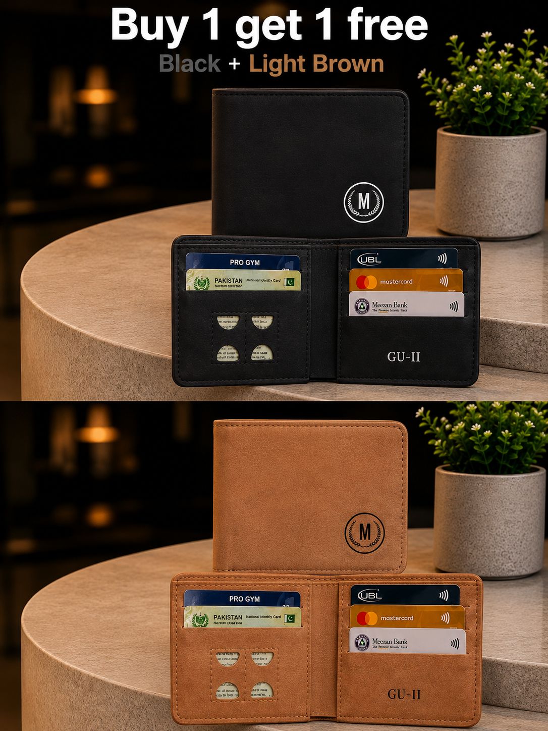 Heritage - Buy 1 Get 1 FREE - M Design Mini Wallet