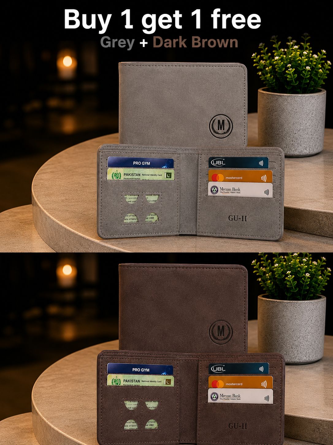 Heritage - Buy 1 Get 1 FREE - M Design Mini Wallet