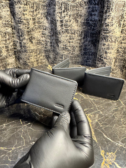 Genuine Leather Slim Dollar Size Wallet