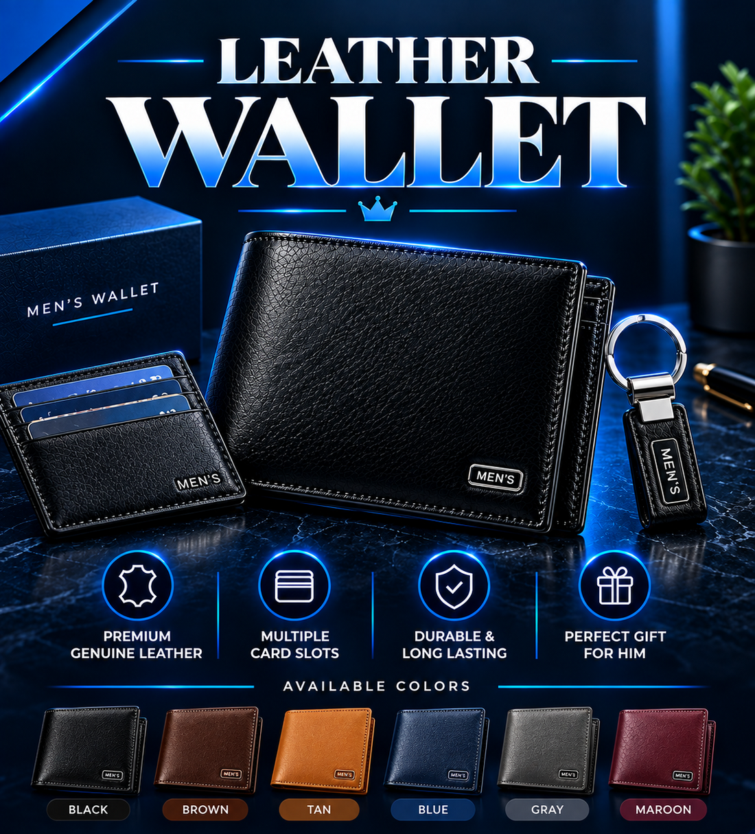 Leather wallet