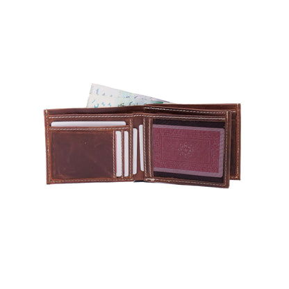 Trident 2.0 Mens Vintage Leather Wallet